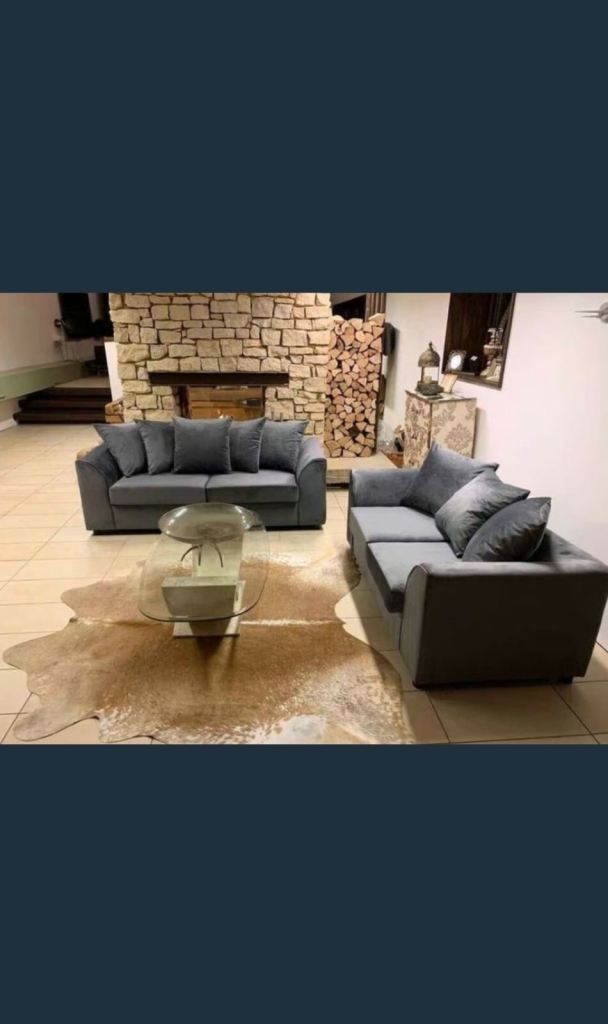 image for New Dylan L-Shape Corner & 3+2 Sofa – All Colours, Free & Fast Home Delivery