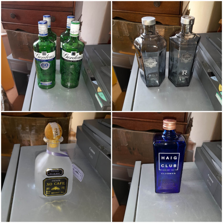 EMPTY Alcohol Bottles (READ DESCRIPTION)