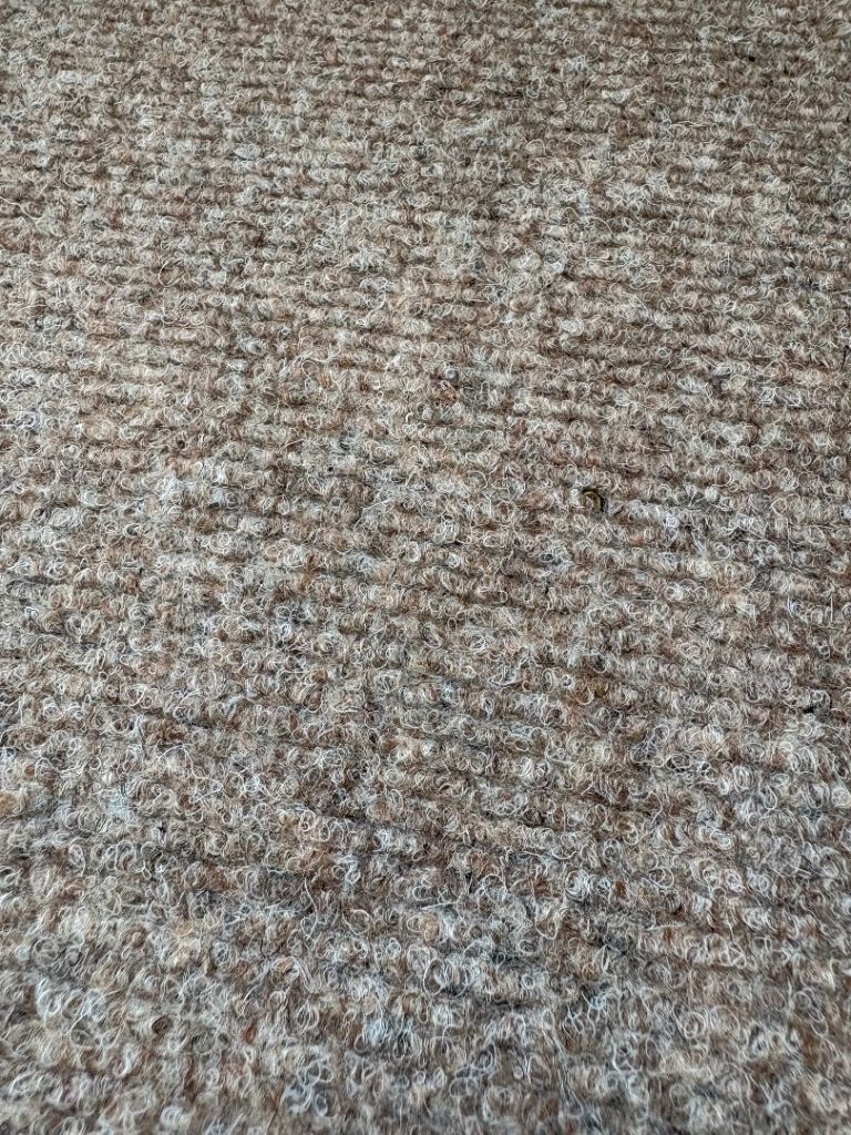 Astra Beige Ribbed Carpet Tiles