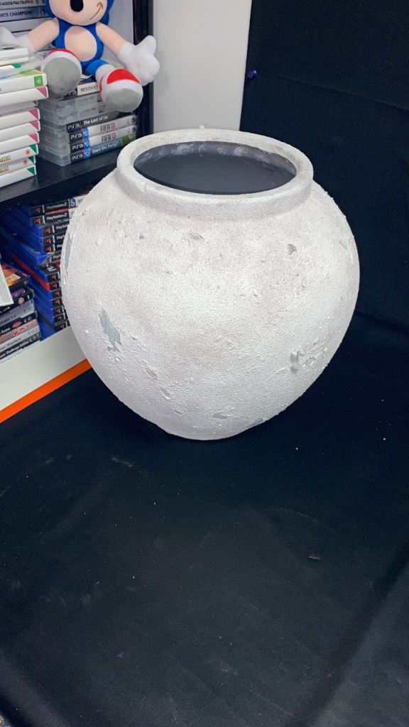 Large Decorative Round Ceramic Pot - brand contempe