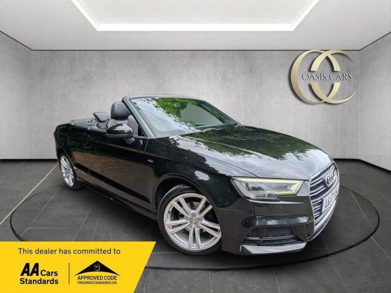 AUDI A3 CABRIOLET 1.4 TFSI CoD S line S Tronic Euro 6 (s/s) 2dr 2017