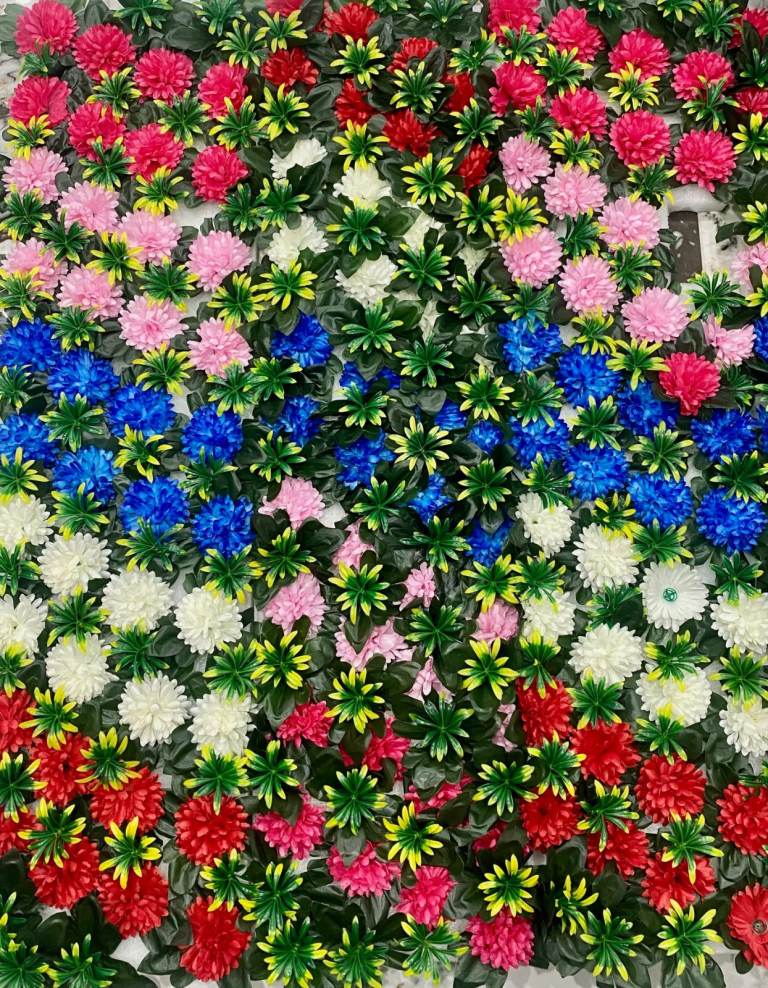 37 pieces Artificial Flower Wall Panels Wedding Events Party Hire Photo Backdrop 15m²