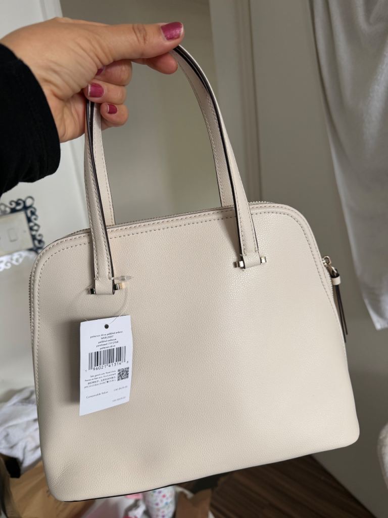 White brand new bag
