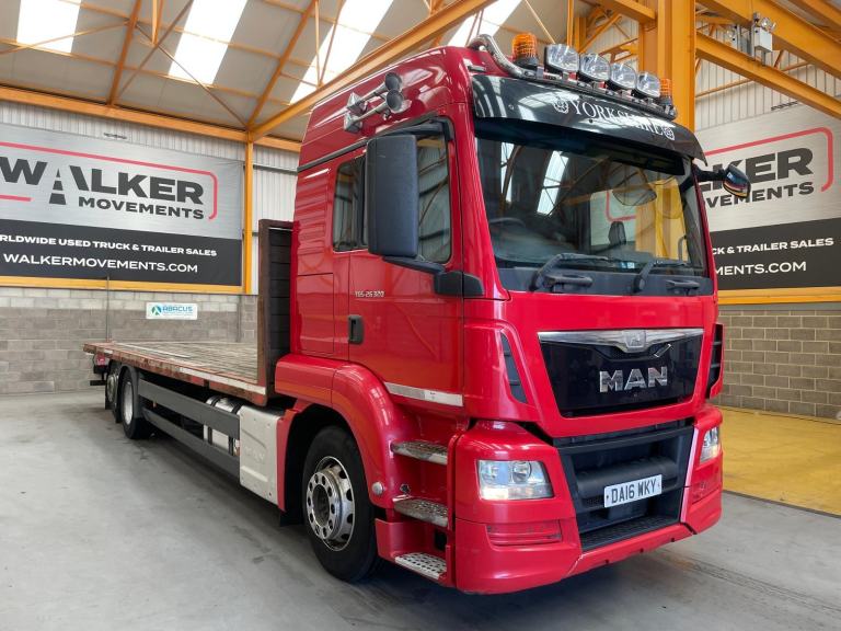 MAN TGS 26.320 *EURO 6* 6X2 FLATBED - 2016 - DA16 WKY