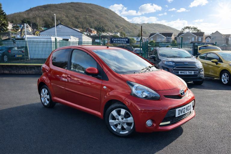 2012 Toyota AYGO 1.0 VVT-i Fire 5dr [AC] HATCHBACK Petrol Manual