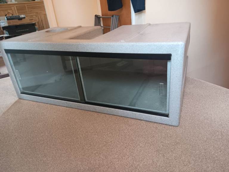 Large grey all in one reptile tank vivarium 