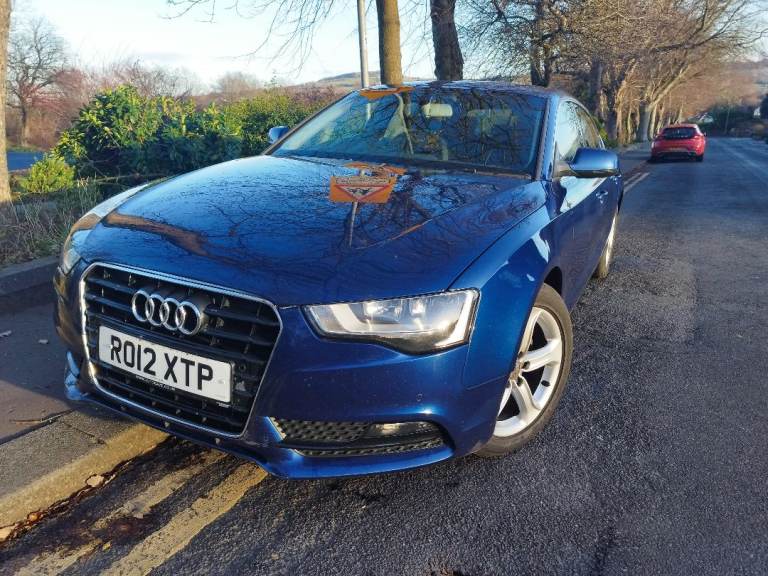 Audi A5 Sportback 2.0 TDI 2012 Manual only £35 Tax Euro 5 Hatchback Diesel MOT