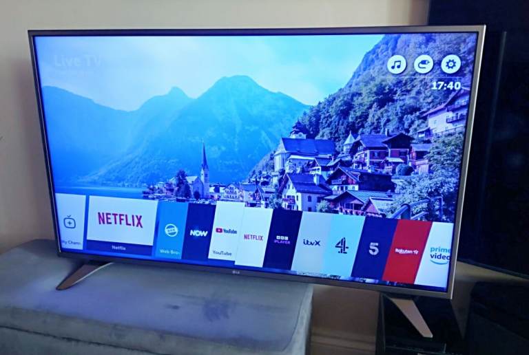 LG Smart TV, Has All The Apps, 49 inch Screen,