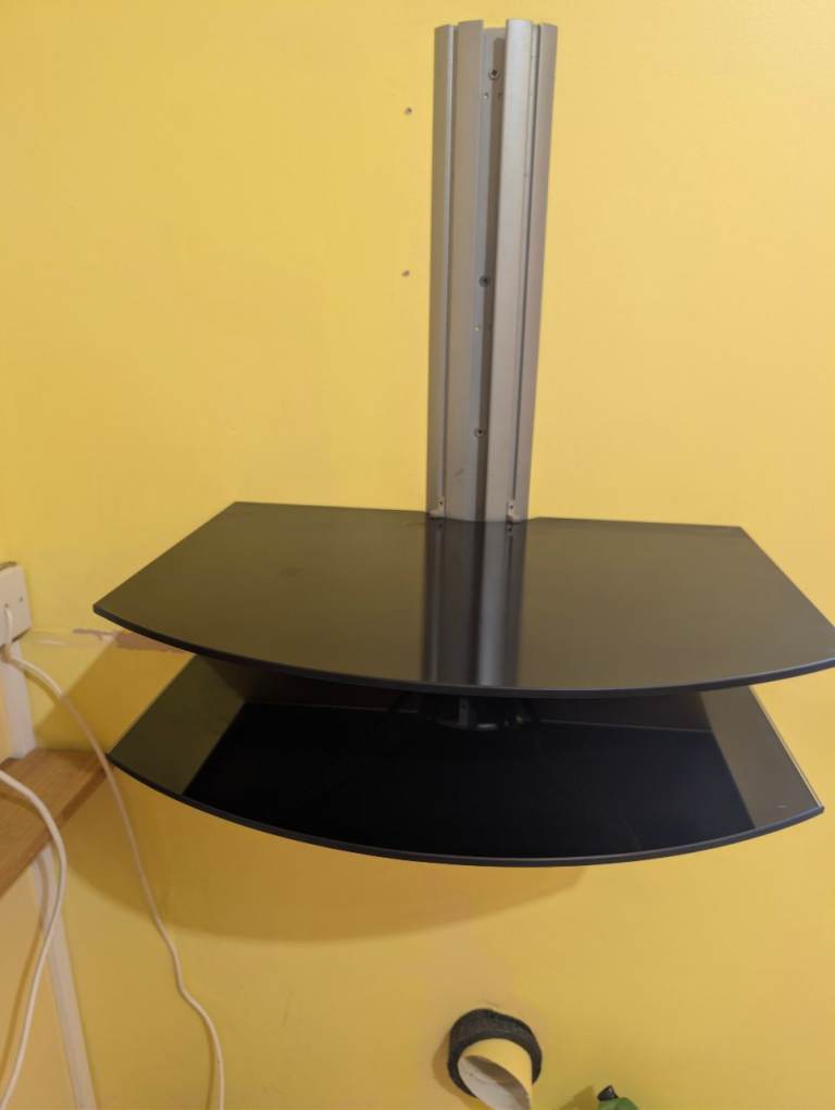 Wall mounted Tv & Multimedia Stand. Suit Xbox Ps Games unit Etc 