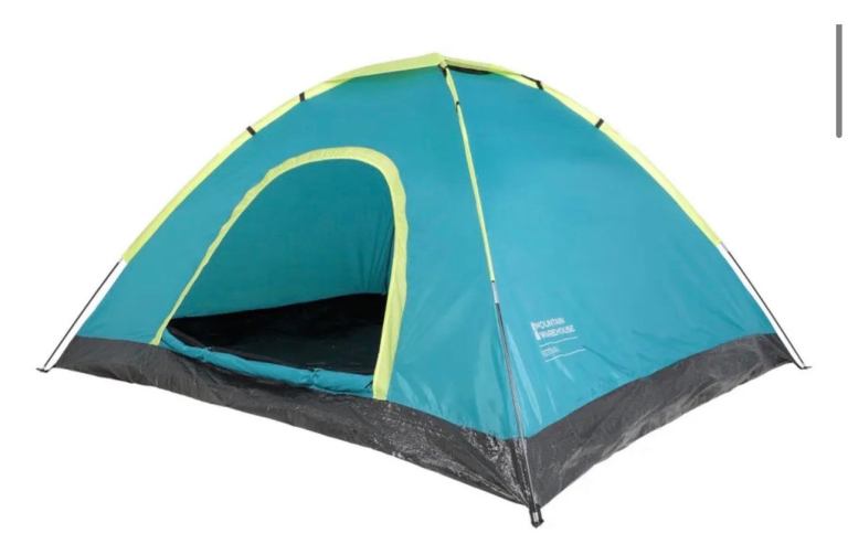 New turquoise blue Dome Tent for Camping & Festivals
