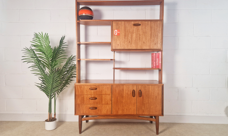 G Plan Brasillia Vintage Mid Century Danish Design Sideboard Room Divider PG086