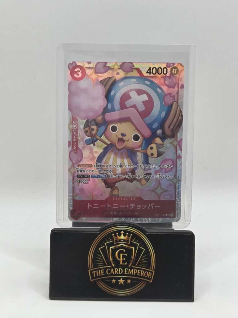 Tony Tony Chopper EB01-006 SR Alt Art Memorial Collection Japanese One Piece Card