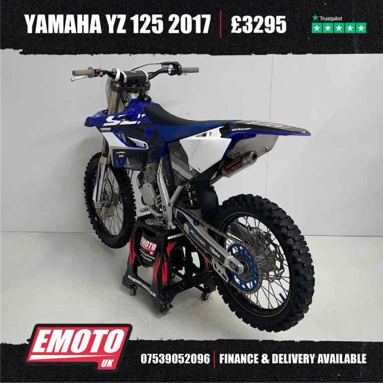 YAMAHA YZ 125 2017 Motocross Bike 125cc @EmotoUK - Finance Available