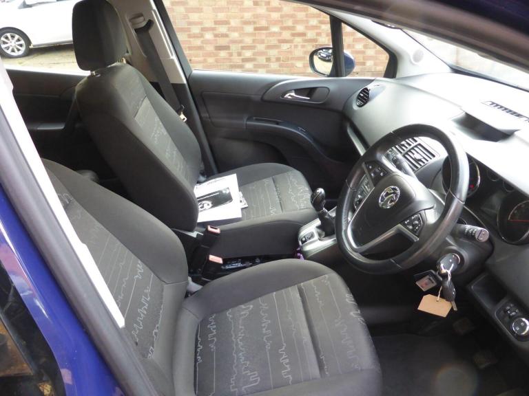 2017 Vauxhall Meriva 1.4i Life Euro 6 5dr MPV Petrol Manual
