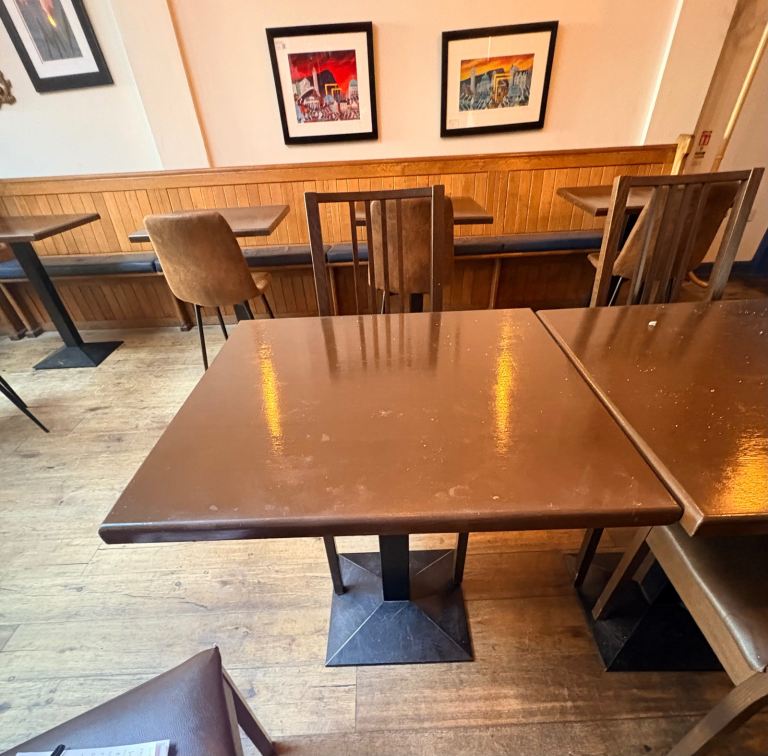 Cafe/ restaurant dining tables 