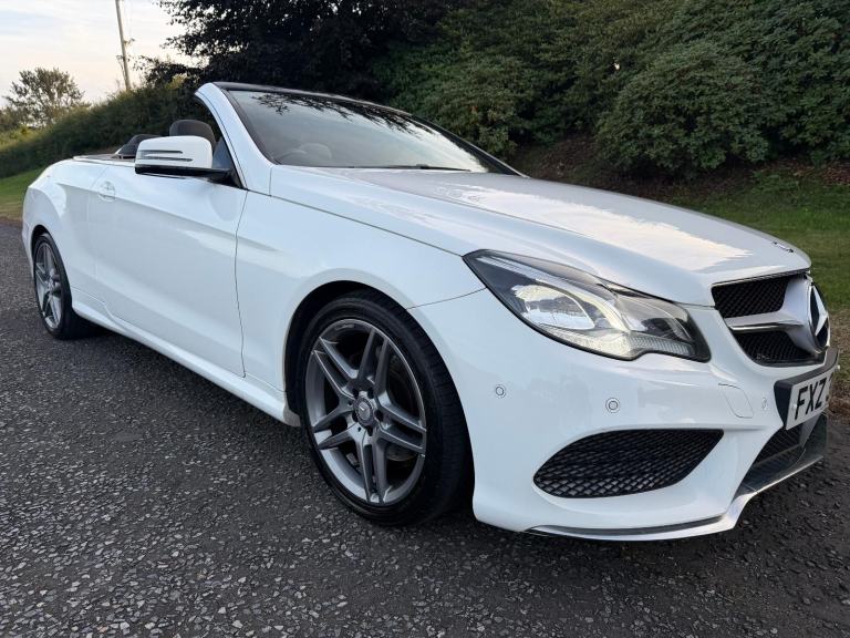 2013 Mercedes-Benz E Class 2.1 E220 CDI AMG Sport Cabriolet 2dr Diesel Auto