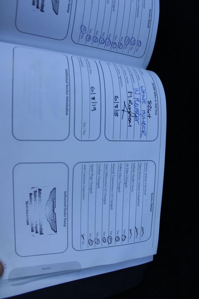  Aston Martin Vanquish Petrol Automatic