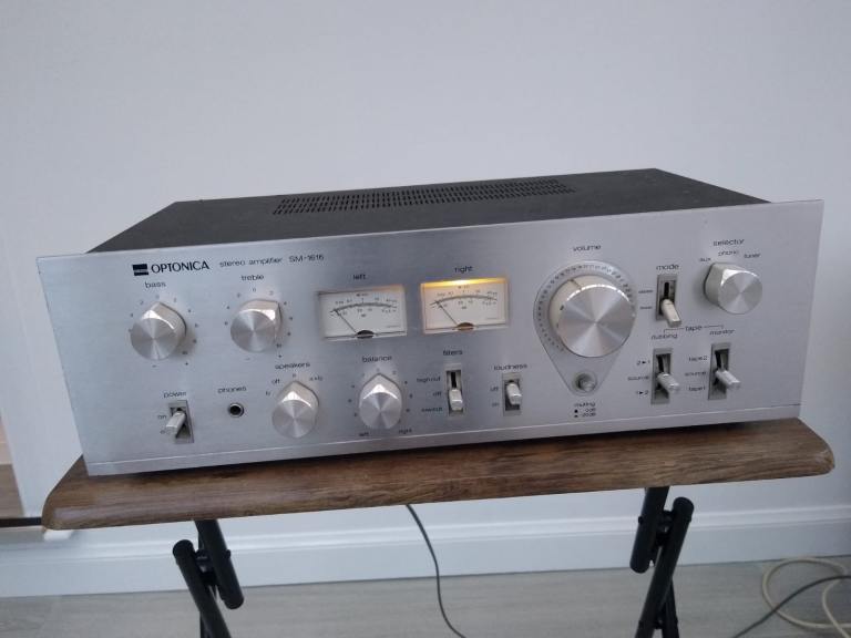 Sharp Optonica SM-1616 Stereo Amplifier - perfect working order.