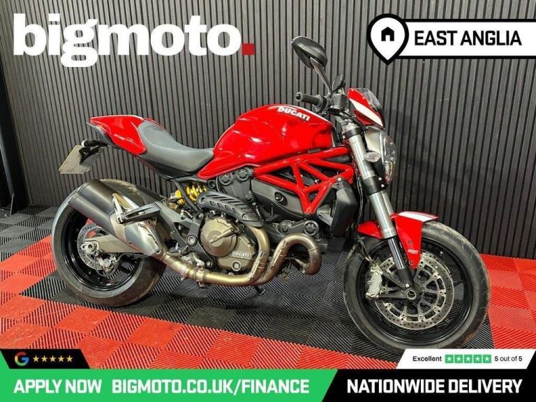 2016 16 DUCATI MONSTER 821 FINANCE SPECIALISTS APPLY NOW