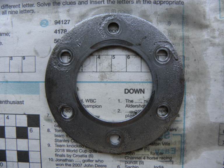 KAWASAKI KDX175 CLUTCH 6 HOLE SPRING RING PLATE 13091-015 HOLDER, CLUTCH USED OE