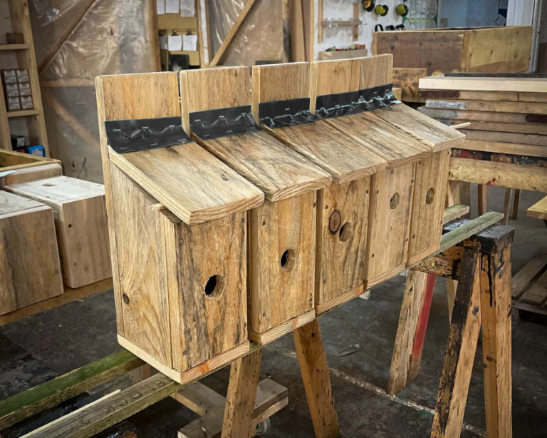 Reclaimed Timber Bird Boxes