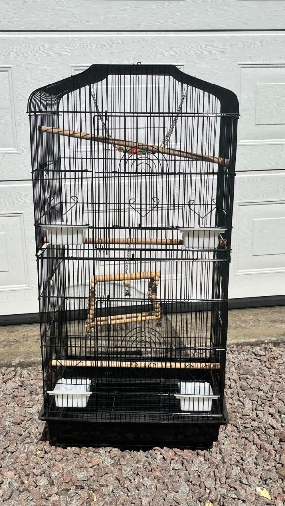 Bird cage -very  hardly used as kept as spare 