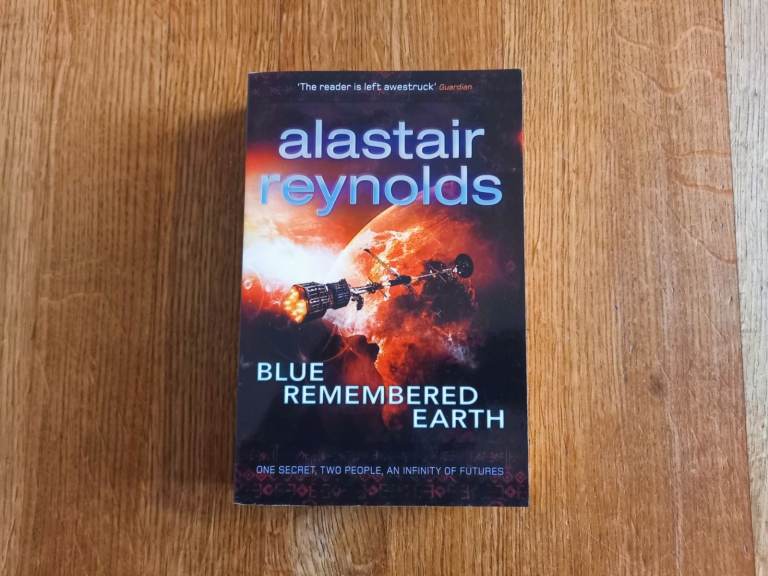 Blue Remembered Earth - Poseidon's Children Book 1, by Alastair Reynolds