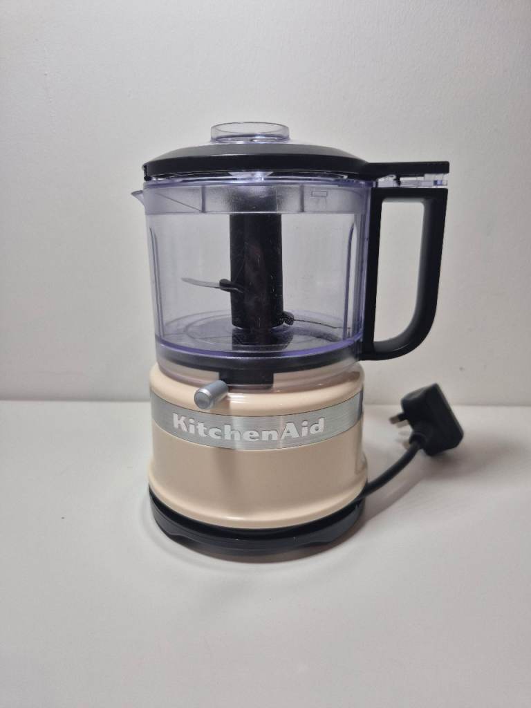KitchenAid Mini Food Processor - Beige, As Good As New