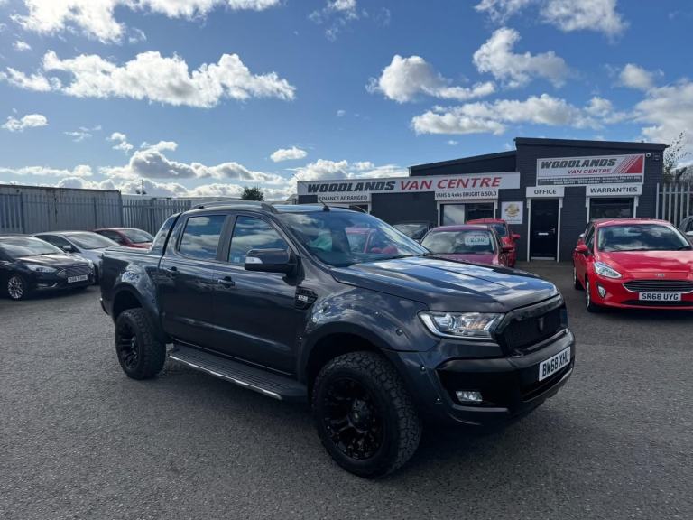 2018 ON 68 PLATE FORD RANGER WILDTRACK 4X4 3.2 TDCI D-CAB PICKUP AUTO 71K ULEZ