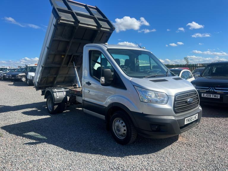 2015 Ford Transit 2.2 TDCi 125ps SINGLE CAB TIPPER 3500kg 6 SPEED Tipper Diesel Manual