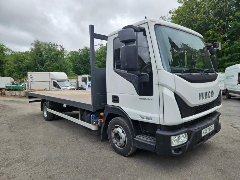 2017 Iveco 7.5 ton flat bed/ drop side  21ft/new mot 1 owner low miles/ Warranty
