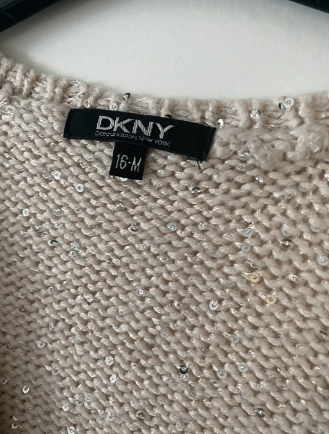 DKNY cream cardigan