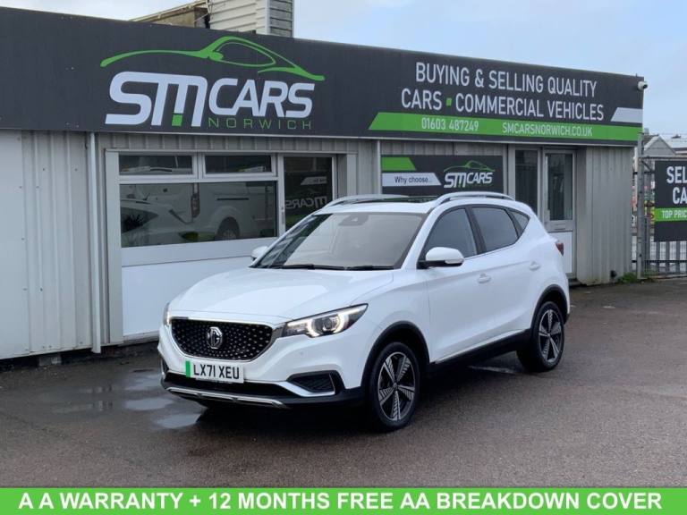 2021 MG MG ZS 44.5kWh Exclusive SUV 5dr Electric Auto (143 ps) HATCHBACK ELECTRIC Automatic