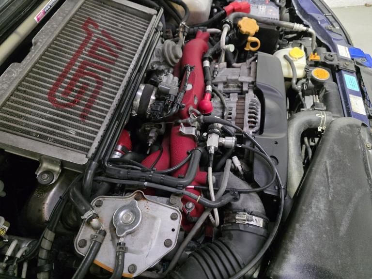 SUBARU IMPREZA WRX STI 2.0L JDM WIDE TRACK TWIN SCROLL Blue Manual Petrol 2004