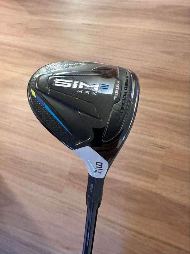 Sim 2 max 7 and 9 woods stiff