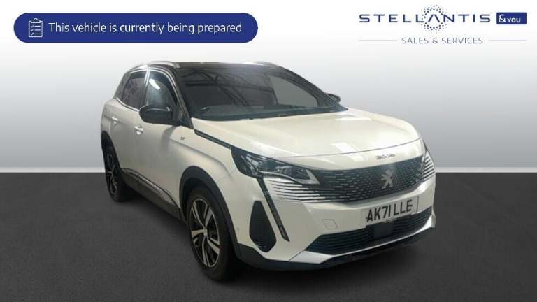 2021 Peugeot 3008 1.2 PureTech GT SUV 5dr Petrol EAT Euro 6 (s/s) (130 ps) SUV Petrol Automatic