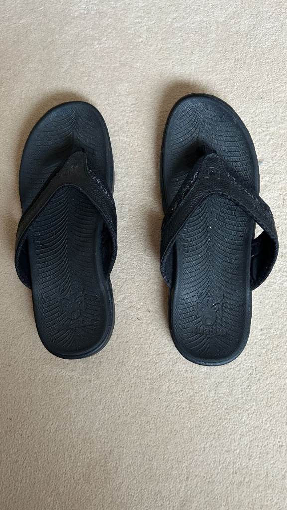 Men's Sandal Black Size 46 (UK size 11)  KuaiLu