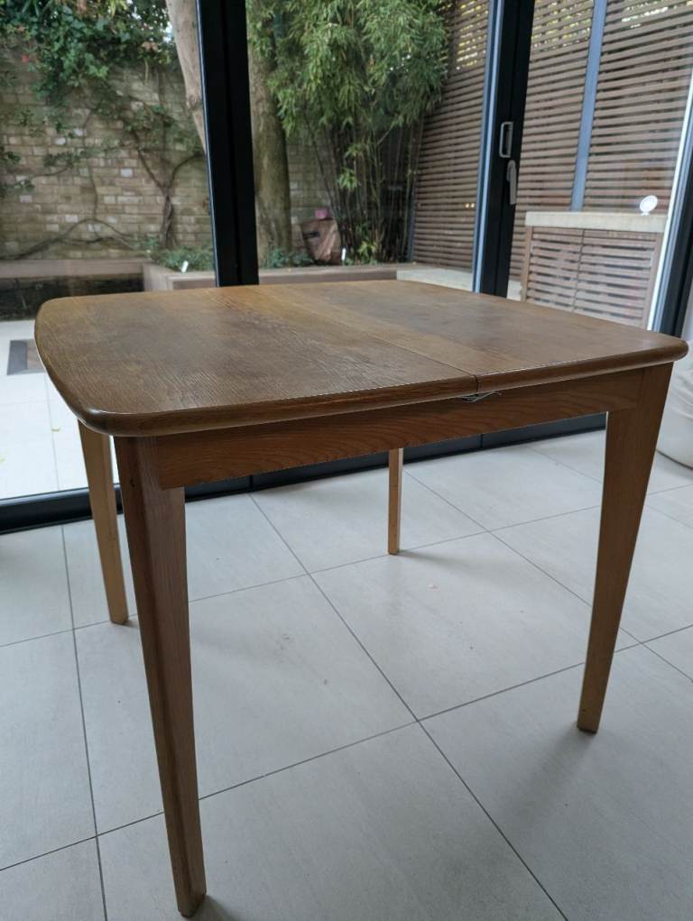 image for Mid-Century Style Extendable Dining Table (Seats 2-6)