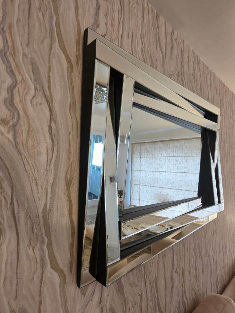 Large designer wall mirror 