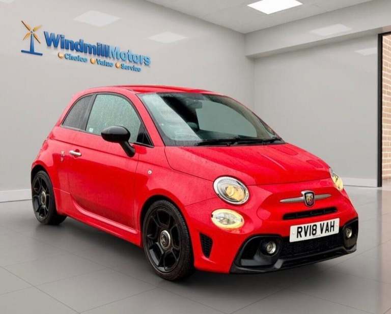 2018 Abarth 595 1.4 T-Jet Trofeo Euro 6 3dr HATCHBACK Petrol Manual