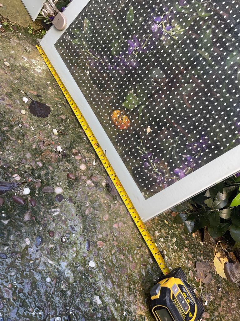 700/500mm used good glass cabinet doors 