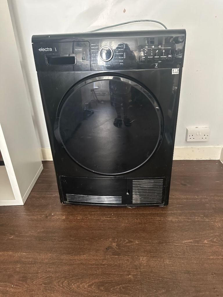 Electra  Black Tumble Dryer 