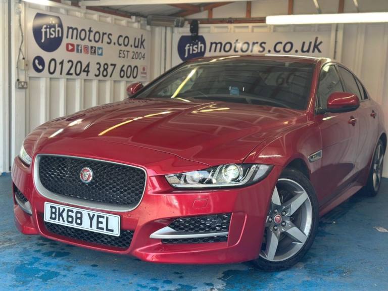 2018 68 JAGUAR XE 2.0I GPF R-SPORT SALOON 4DR PETROL AUTO EURO 6 (S/S) (200 PS)