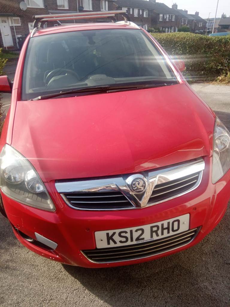 Vauxhall, ZAFIRA, MPV, 2012, Manual, 1686 (cc), 5 doors