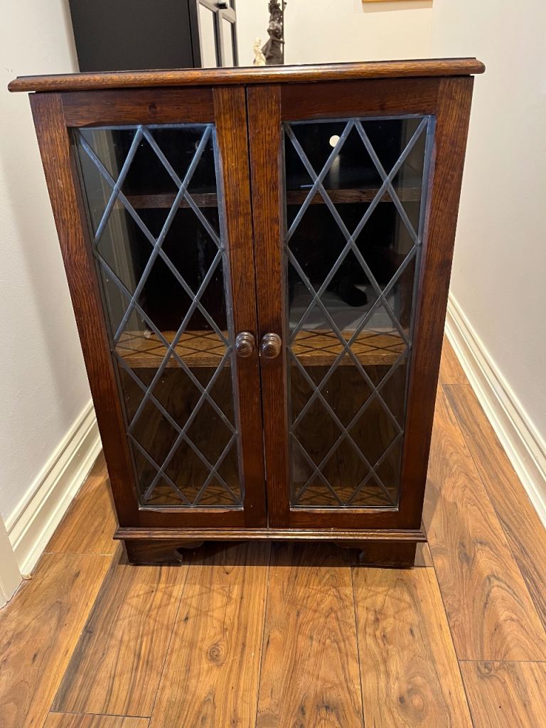 Dark Oak Cabinet for Hi-Fi Separates