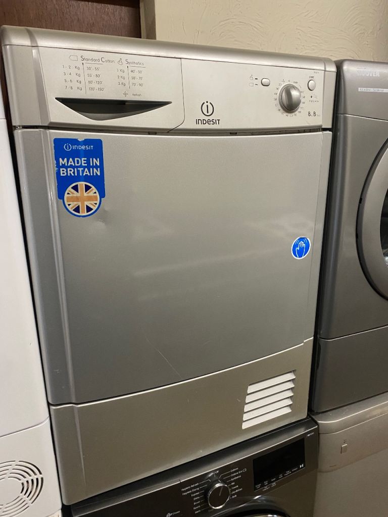 ✅SILVER INDESIT 8KG CONDENSER DRYER CAN DELIVER