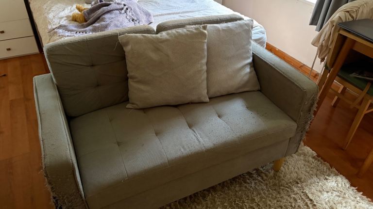 Small sofa with storage 