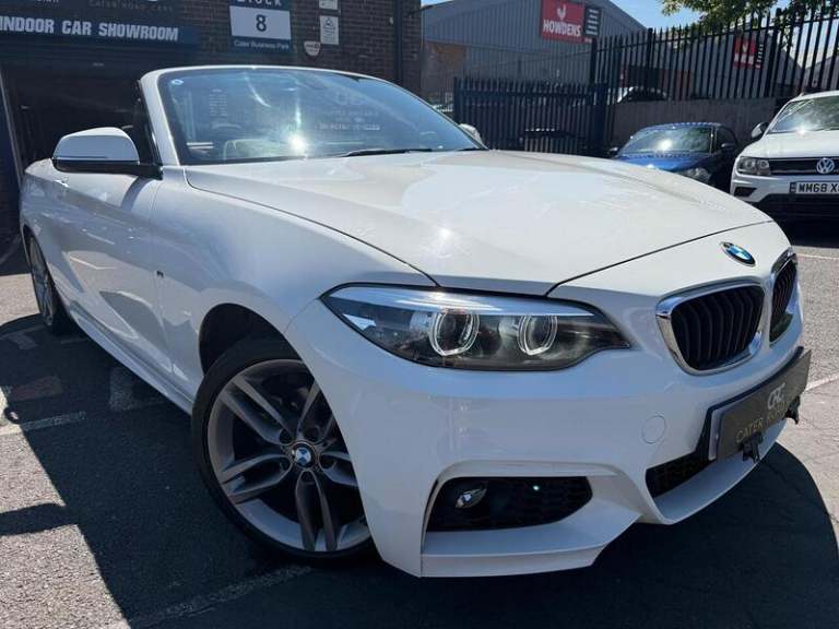 2017 BMW 2 Series 218i M Sport 2dr [Nav] CONVERTIBLE PETROL Manual