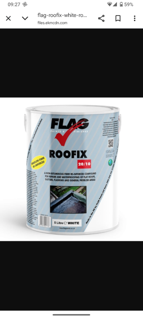 5 litre of Roofix, Brand new and unopened 
