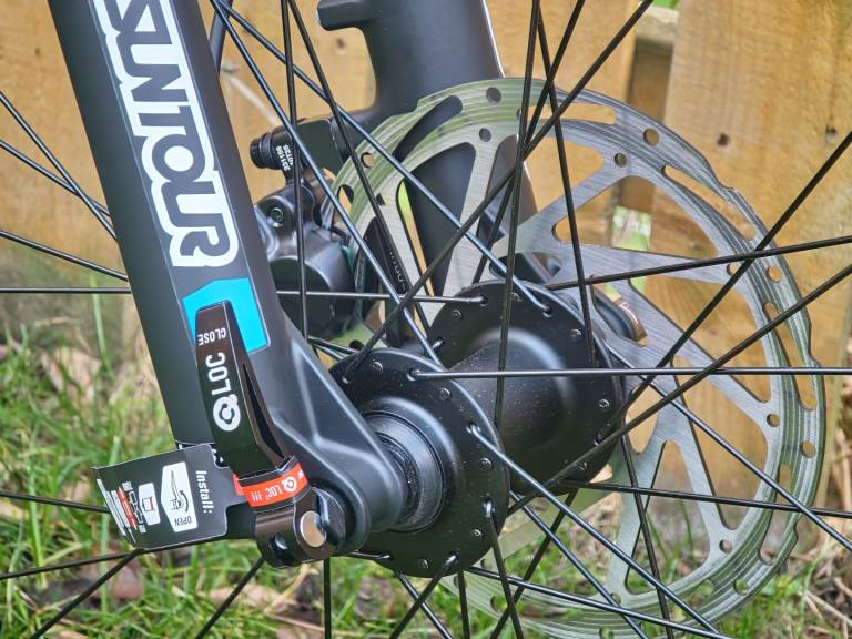 VOODOO Mambo-E, 18" MEDIUM FRAME, electric bike 36V trekking E-Bike Mid Drive motor MTB Dropper Post